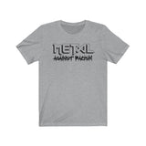 Metal Against Racism Logo Unisex Jersey Short Sleeve Tee